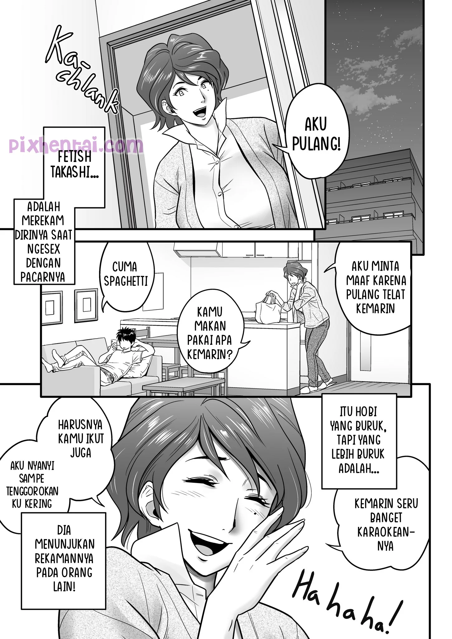Komik hentai xxx manga sex bokep Haha ga tomo Kano ni nattanode 22